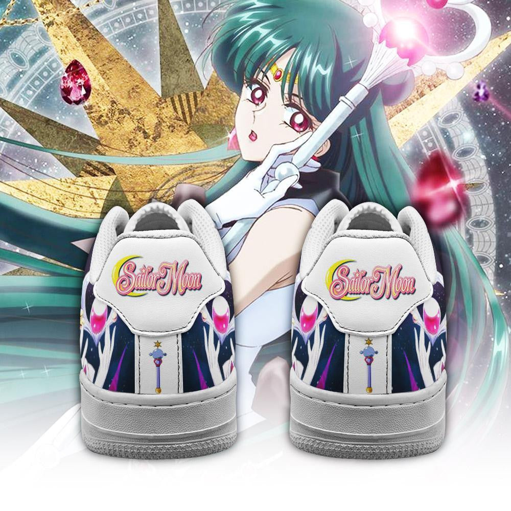 Baskets Anime Sailor Pluto en Cuir Chaussures Basses Unisexes Anime Manga