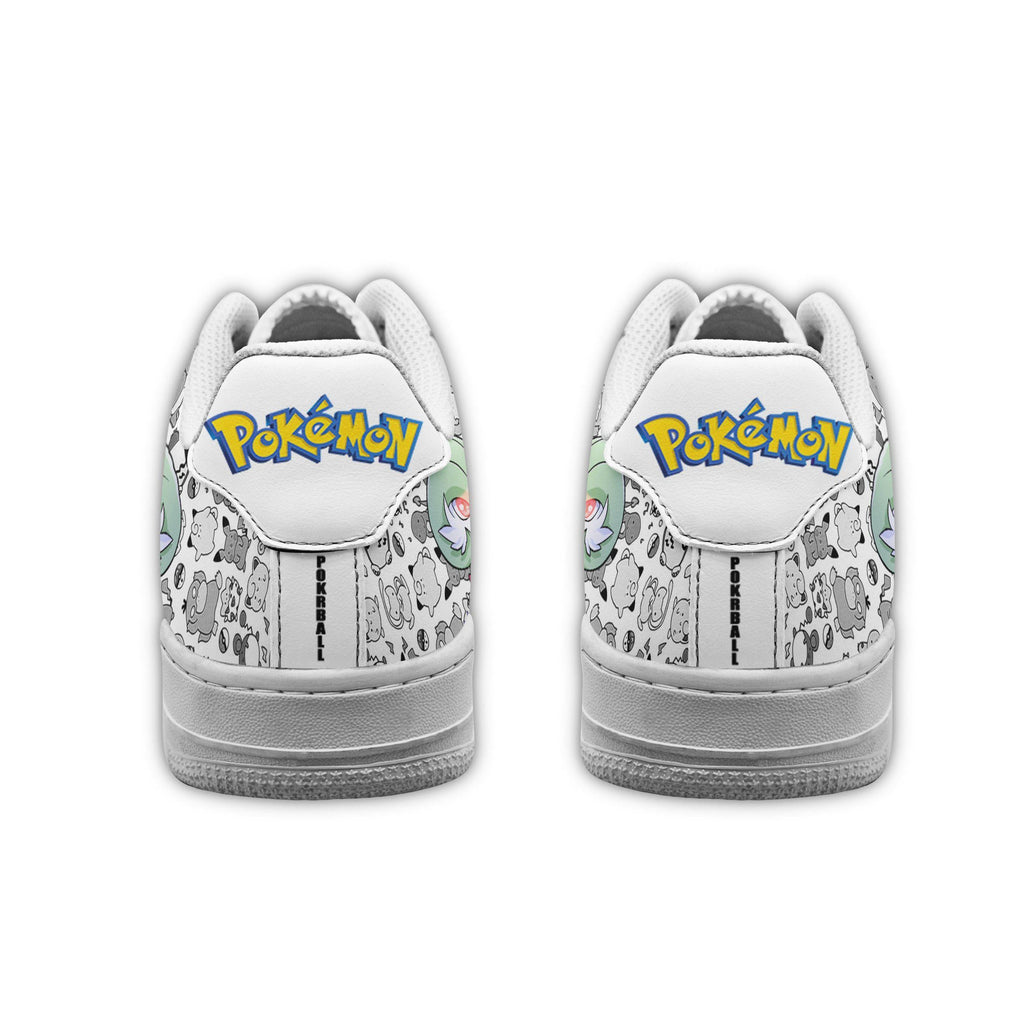 Baskets Anime Gardevoir en Cuir Chaussures Basses Unisexes Anime Manga
