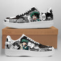 Baskets Anime Deku en Cuir Chaussures Basses Unisexes Anime Manga