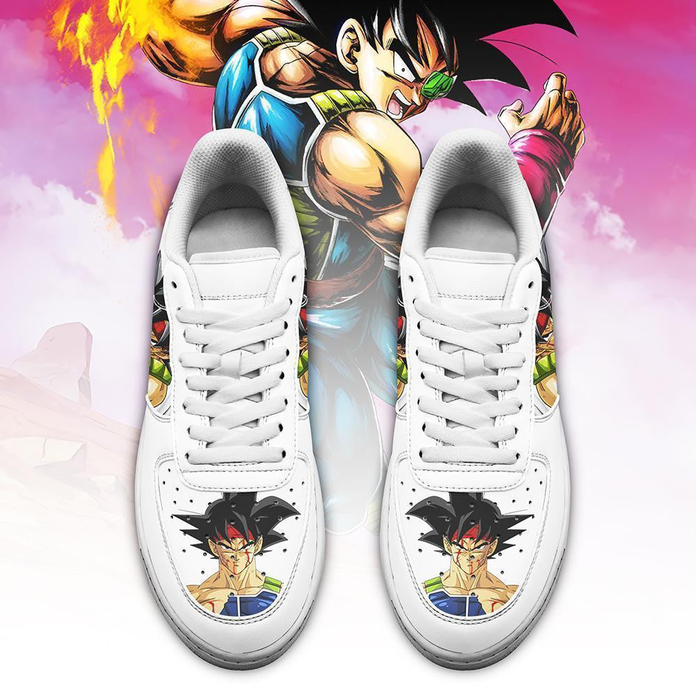 Baskets Anime Bardock en Cuir Chaussures Basses Unisexes Anime Manga