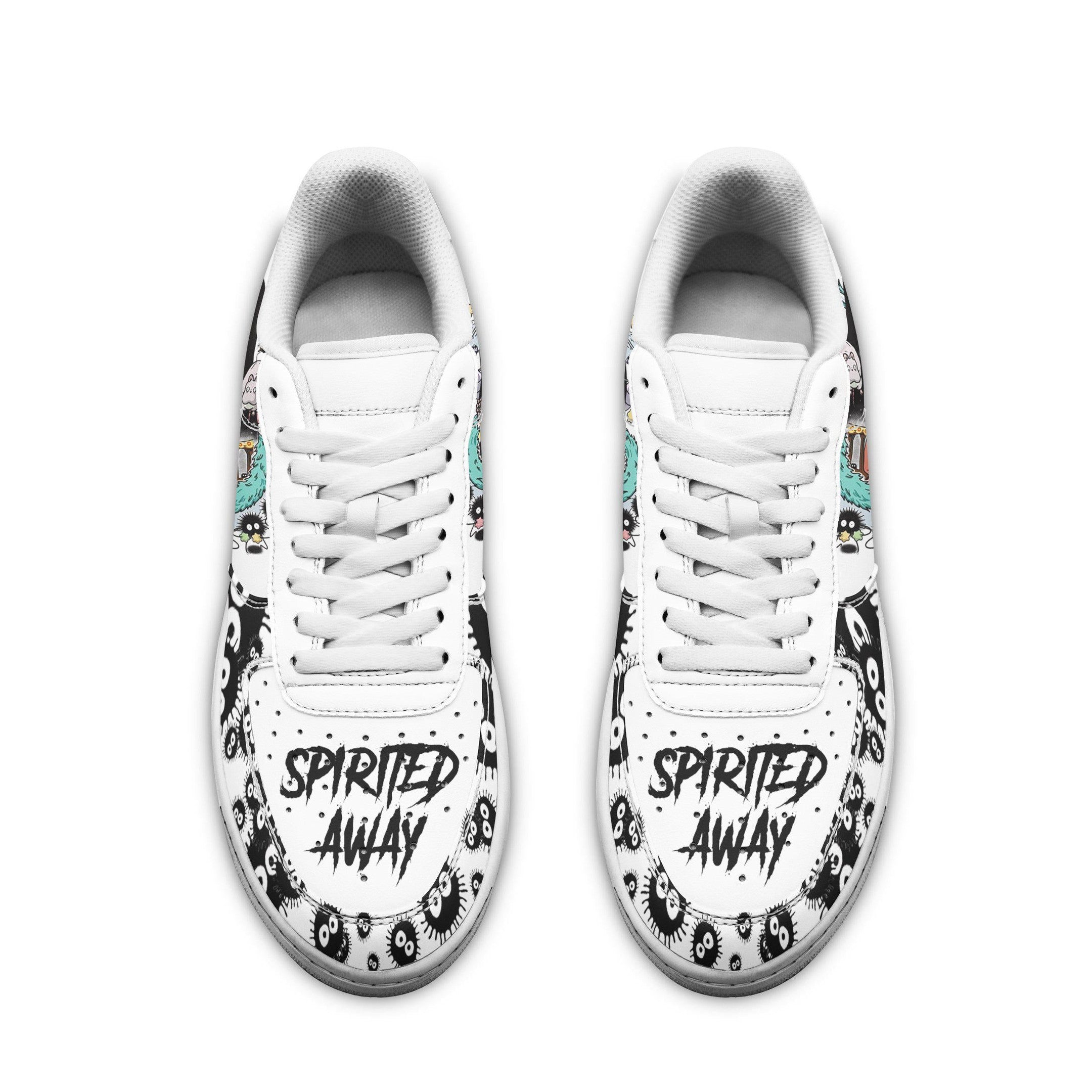 Baskets Anime Spirited Away No Face Chichiro en Cuir Chaussures Basses Unisexes Anime Manga