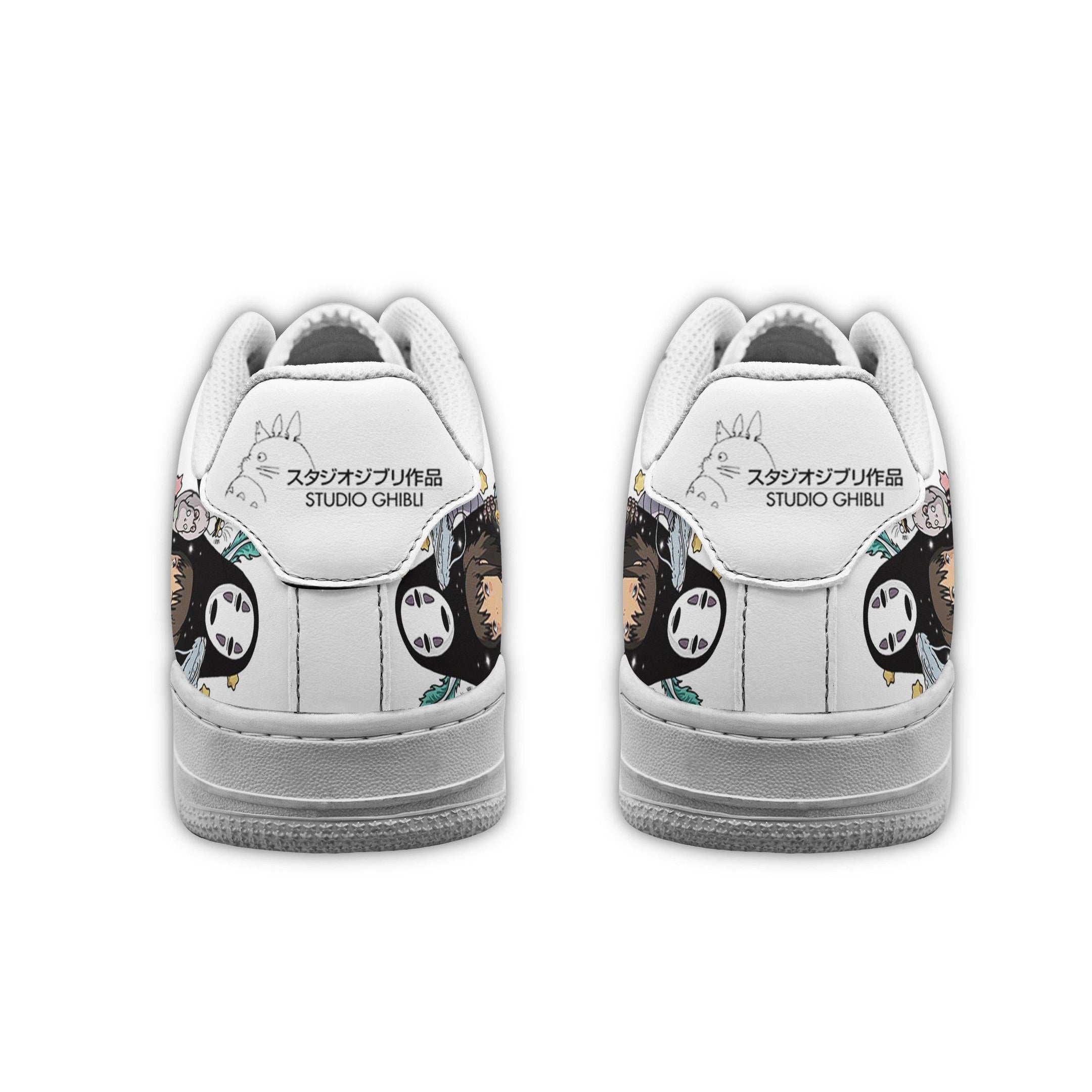 Baskets Anime Spirited Away No Face Chichiro en Cuir Chaussures Basses Unisexes Anime Manga