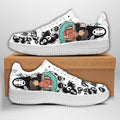 Baskets Anime Spirited Away No Face Chichiro en Cuir Chaussures Basses Unisexes Anime Manga