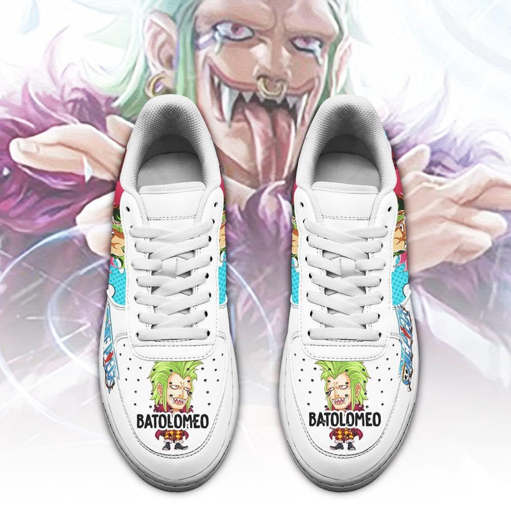 Baskets Anime Bartolomeo en Cuir Chaussures Basses Unisexes Anime Manga