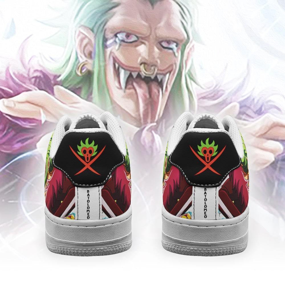 Baskets Anime Bartolomeo en Cuir Chaussures Basses Unisexes Anime Manga