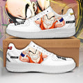 Baskets Anime Krillin en Cuir Chaussures Basses Unisexes Anime Manga