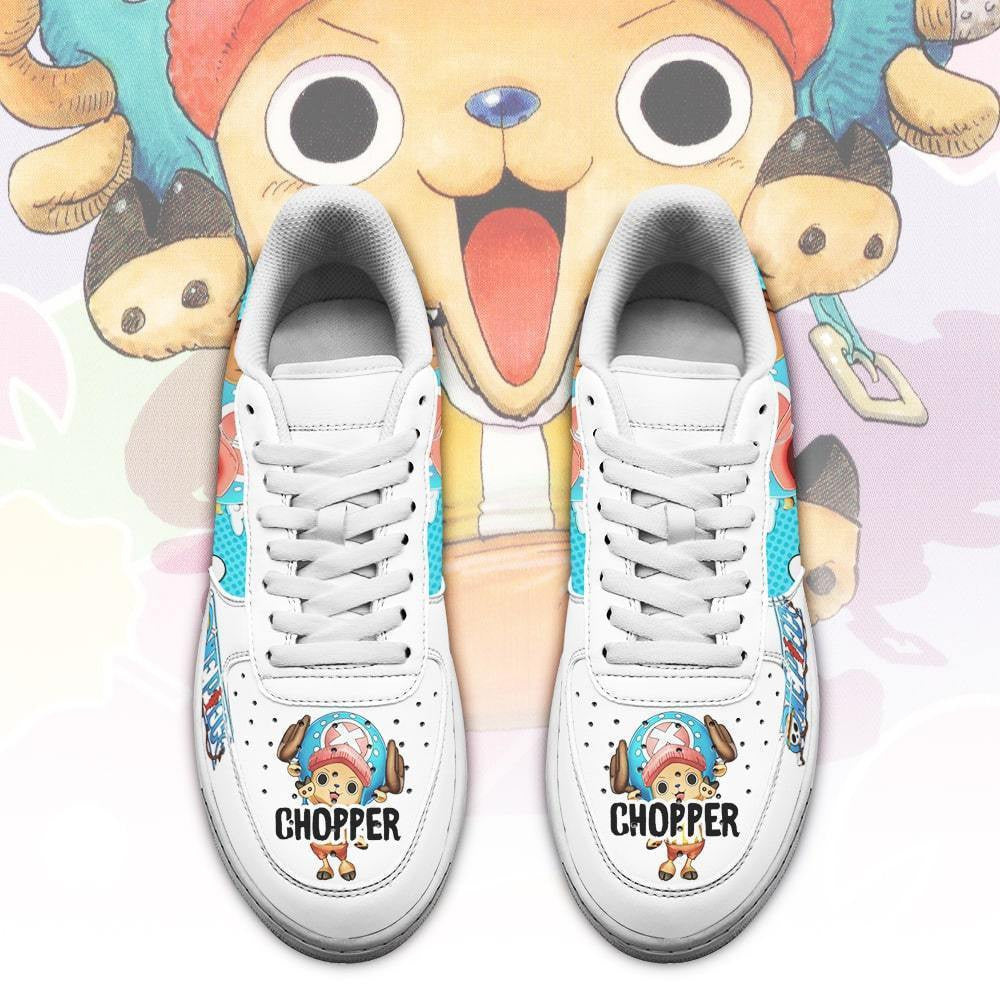 Baskets Anime Chopper en Cuir Chaussures Basses Unisexes Anime Manga