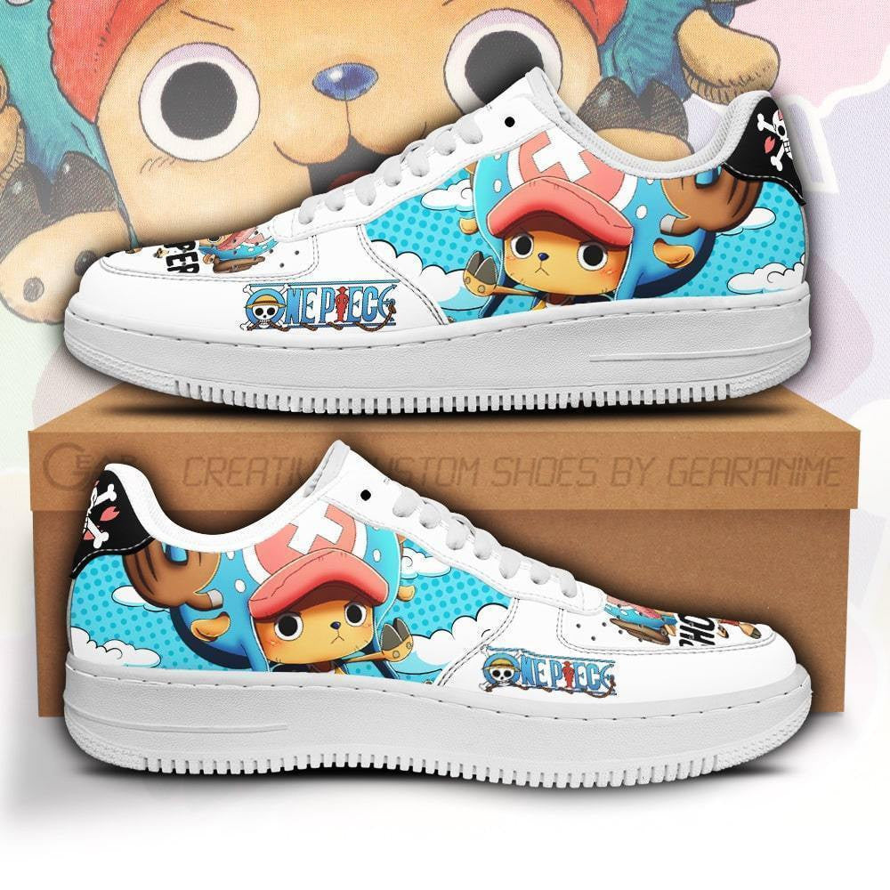 Baskets Anime Chopper en Cuir Chaussures Basses Unisexes Anime Manga