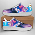 Baskets Anime Goku Blue en Cuir Chaussures Basses Unisexes Dragon Ball