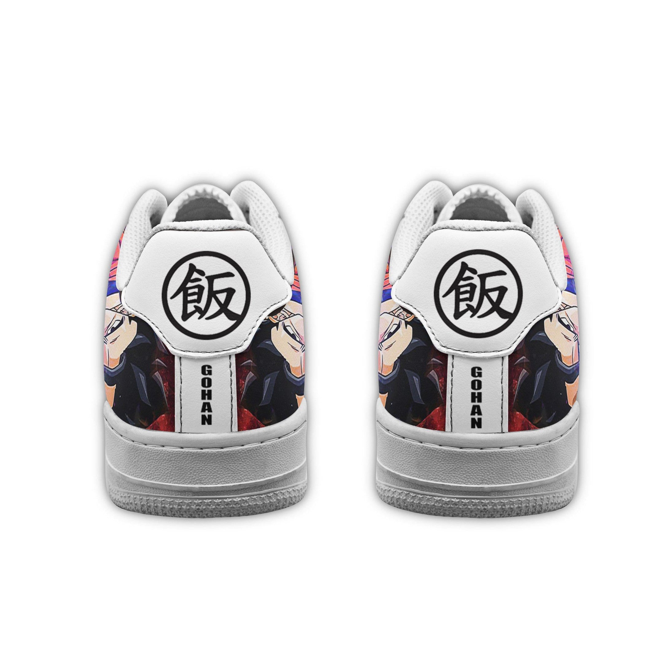 Baskets Anime Gohan en Cuir Chaussures Basses Unisexes Anime Manga