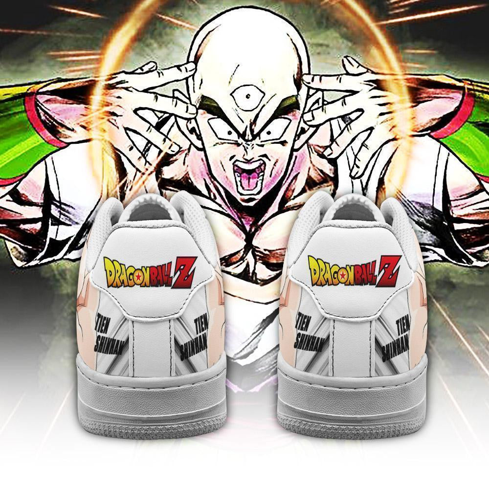 Baskets Anime Tien Shinhan en Cuir Chaussures Basses Unisexes Anime Manga