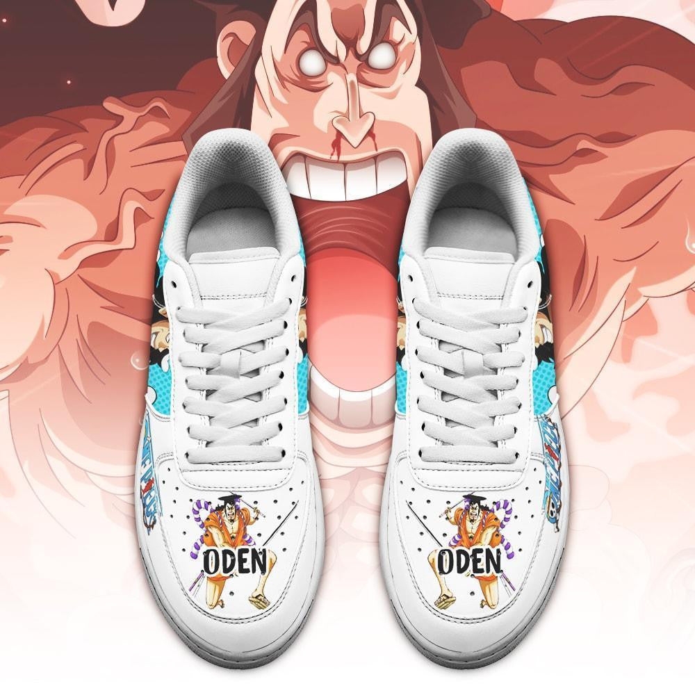 Baskets Anime Kouzuki Oden en Cuir Chaussures Basses Unisexes Anime Manga
