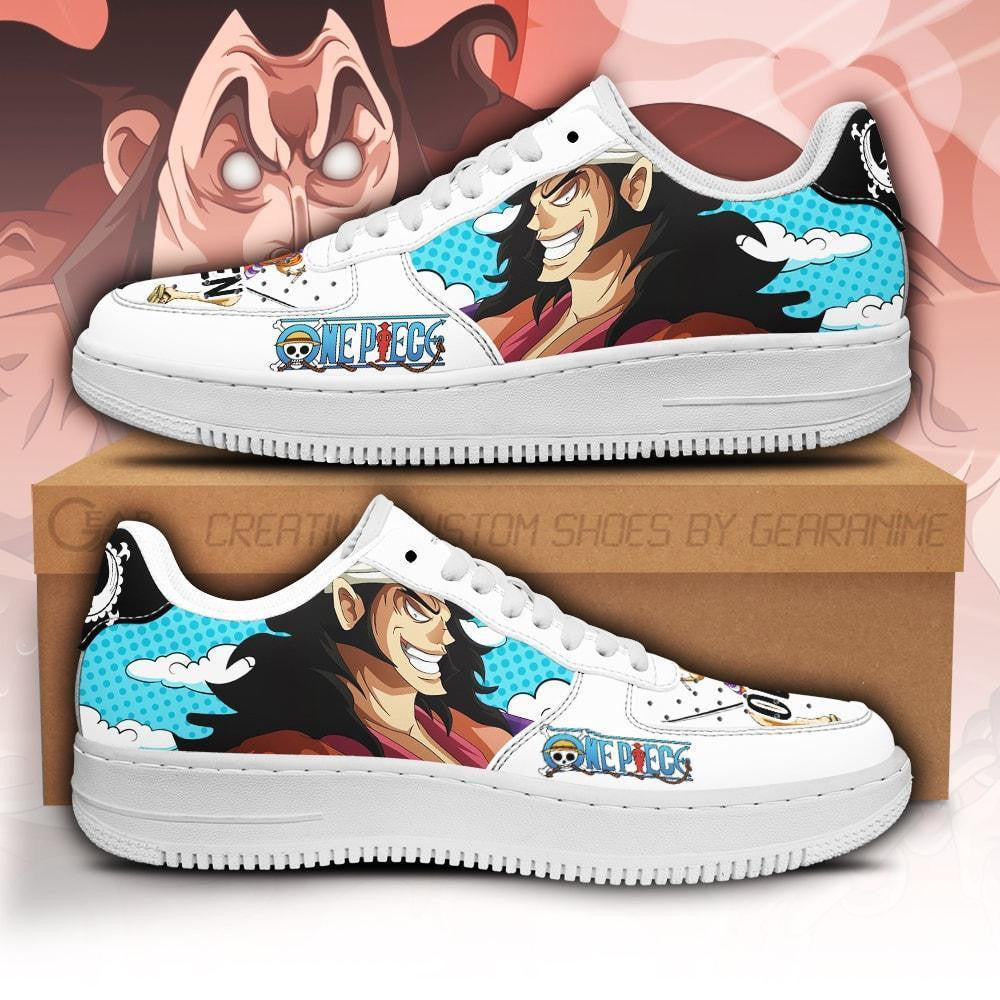Baskets Anime Kouzuki Oden en Cuir Chaussures Basses Unisexes Anime Manga