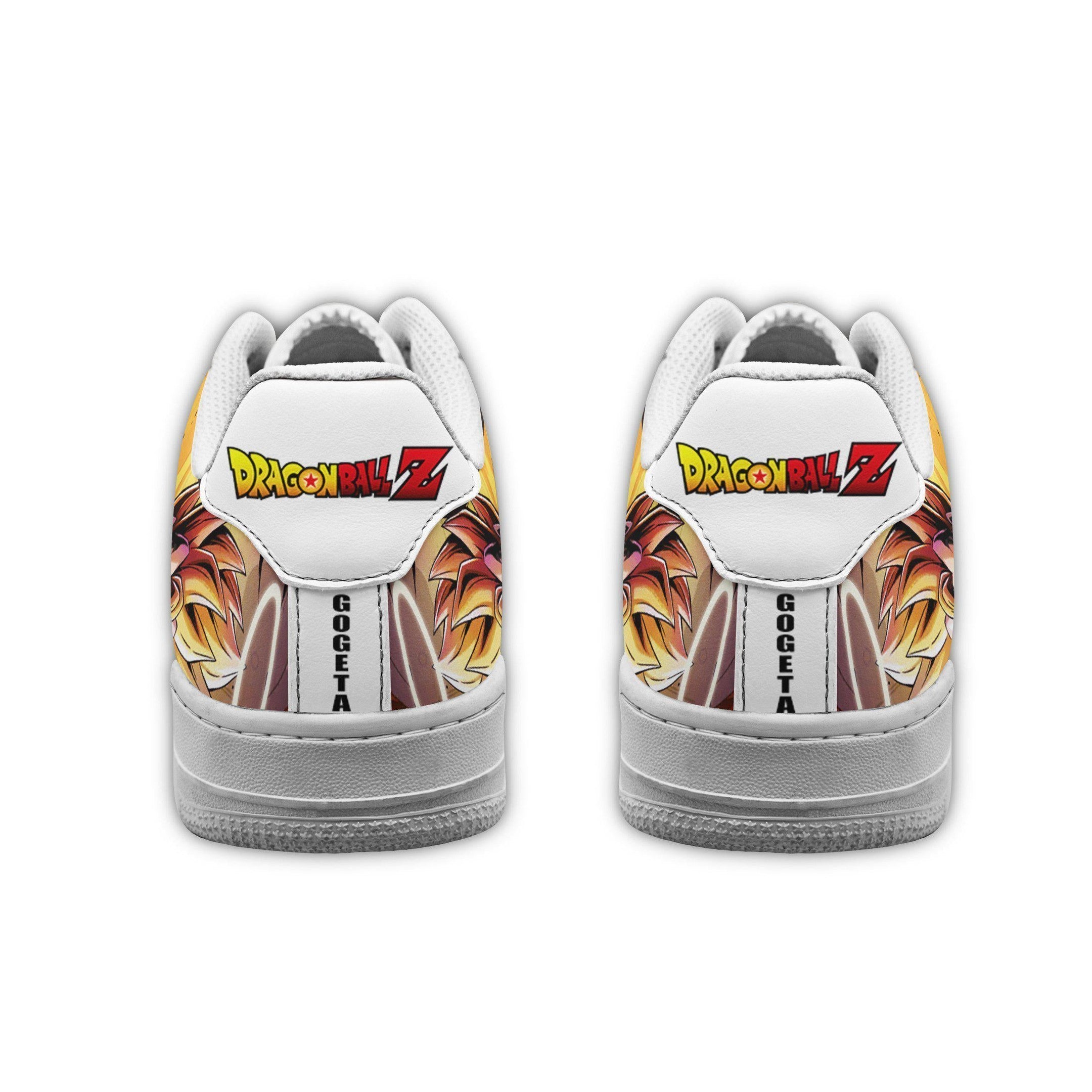 Baskets Anime Gogeta en Cuir Chaussures Basses Unisexes Anime Manga