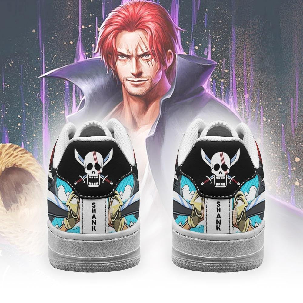 Baskets Anime Shanks en Cuir Chaussures Basses Unisexes Anime Manga