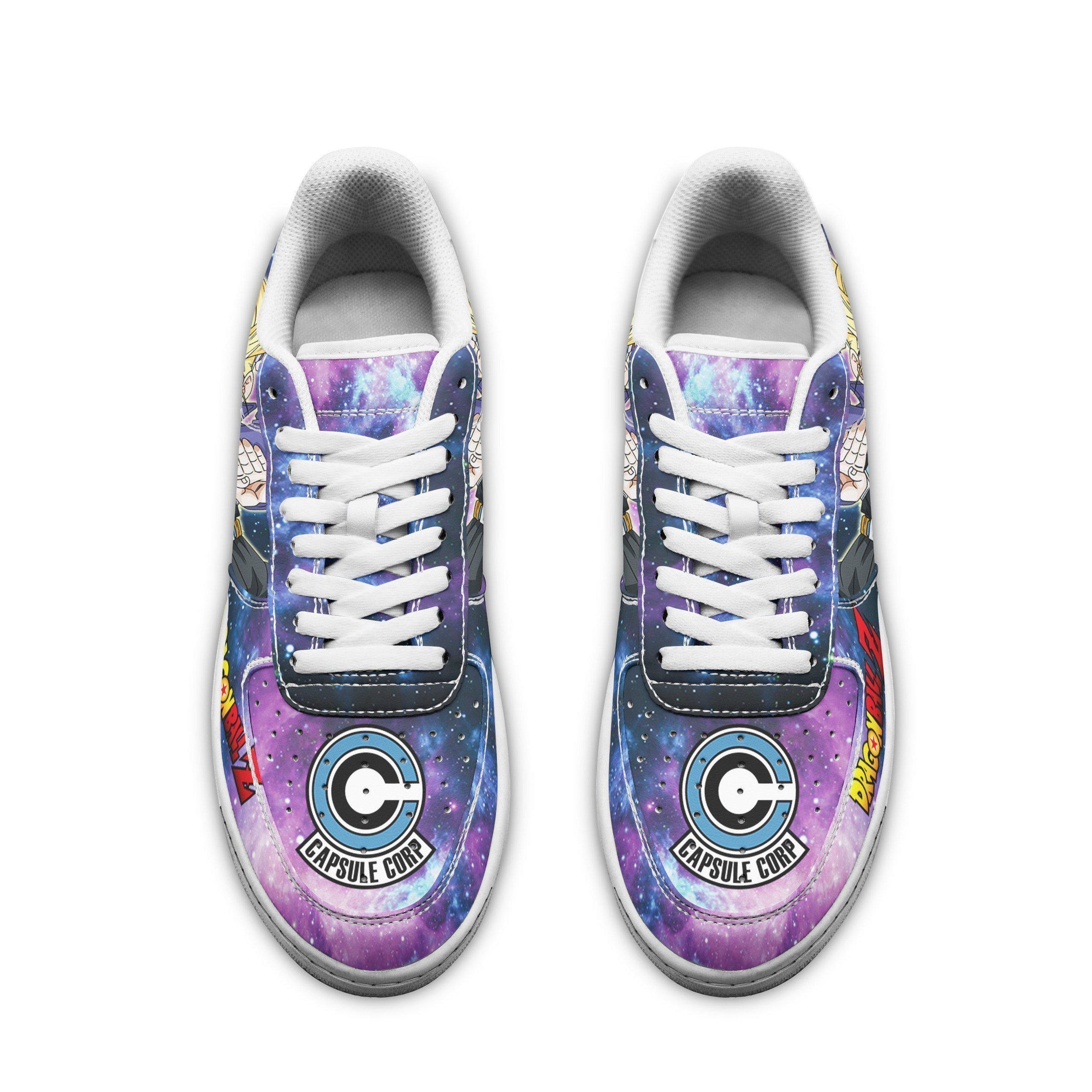 Baskets Anime Future Trunks en Cuir Chaussures Basses Unisexes Anime Manga