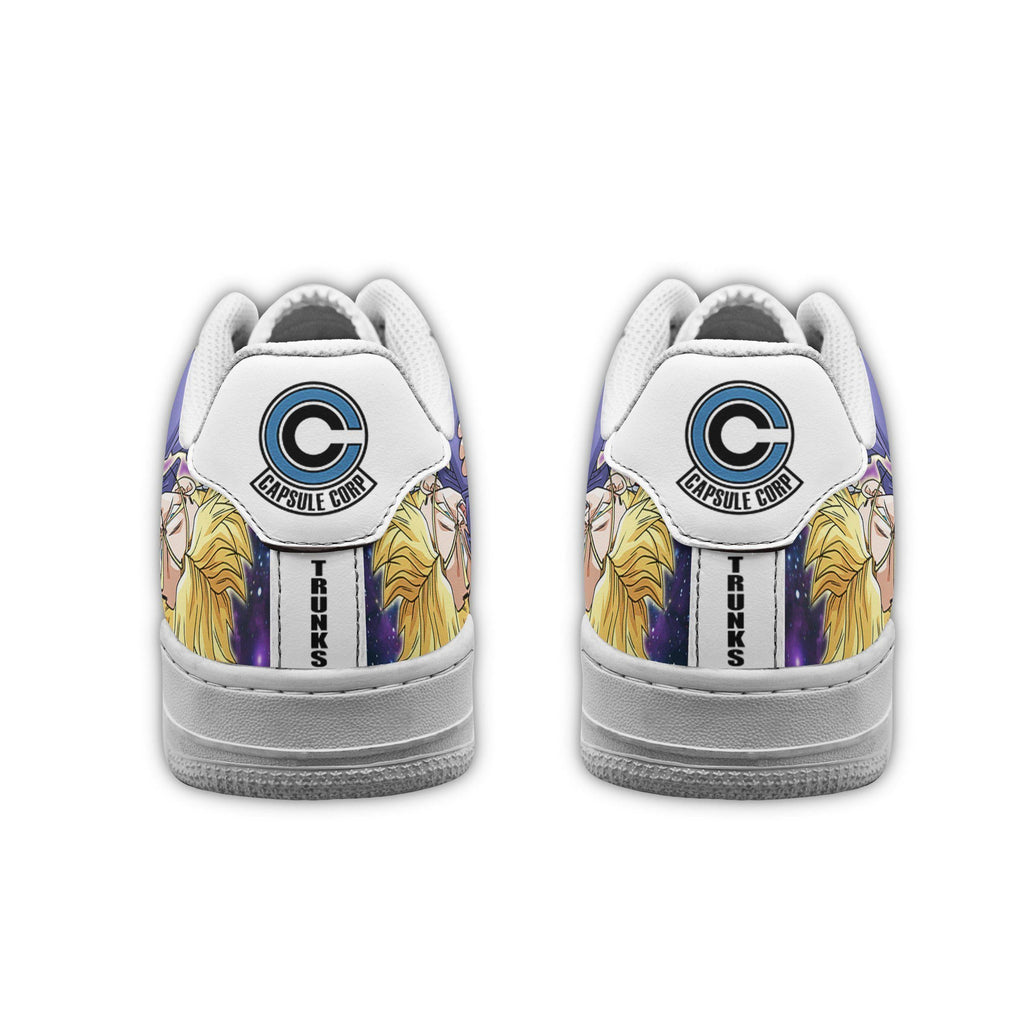 Baskets Anime Future Trunks en Cuir Chaussures Basses Unisexes Anime Manga