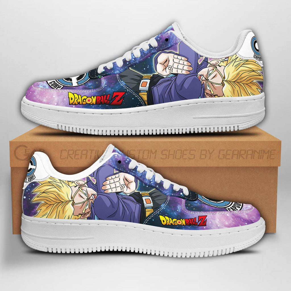 Baskets Anime Future Trunks en Cuir Chaussures Basses Unisexes Anime Manga