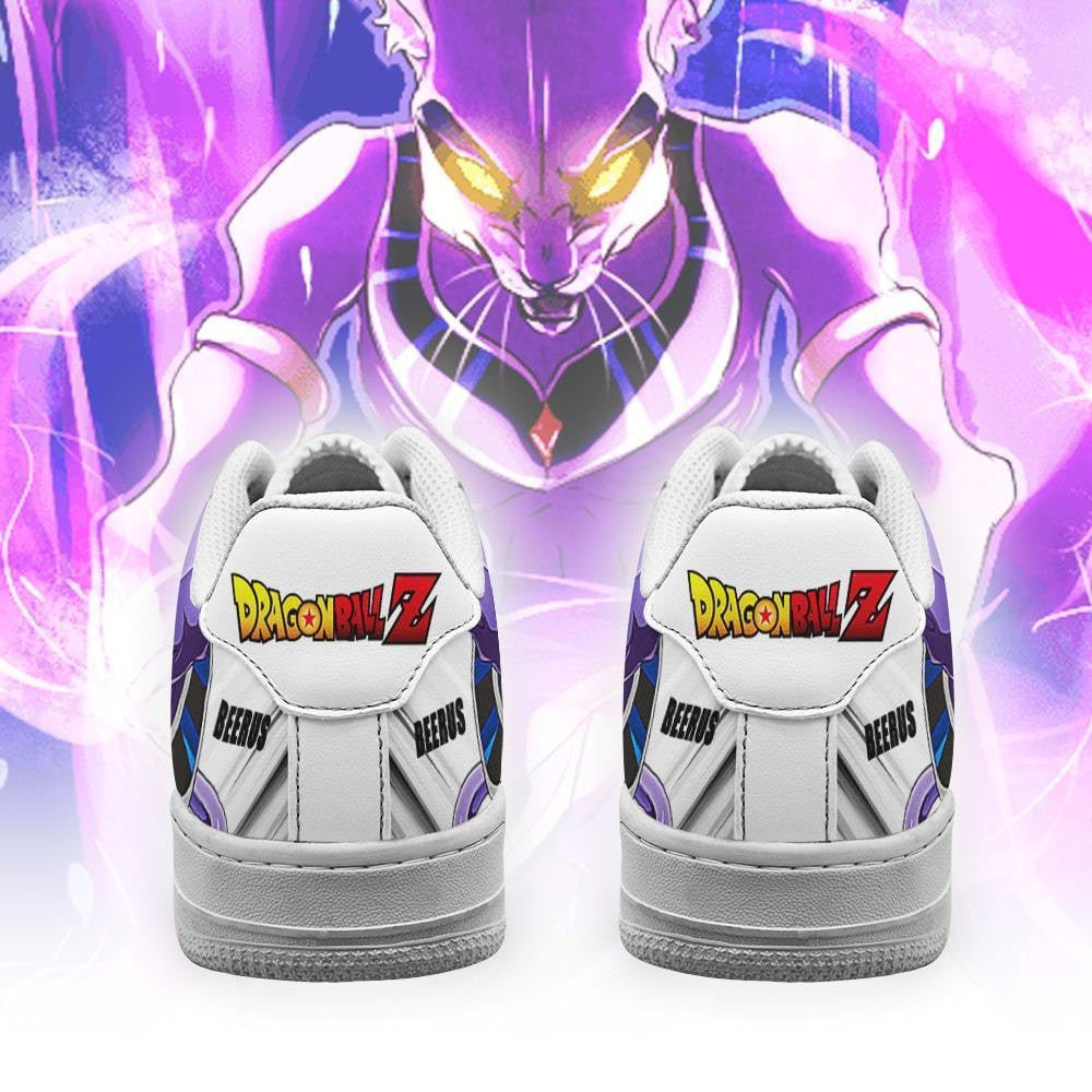 Baskets Anime Beerus en Cuir Chaussures Basses Unisexes Anime Manga