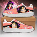 Baskets Anime Sailor Mars en Cuir Chaussures Basses Unisexes Anime Manga