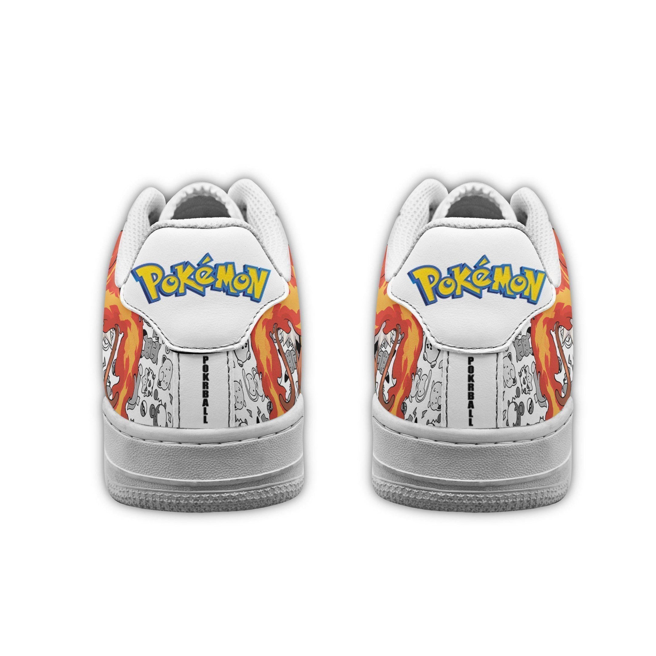 Baskets Anime Infernape en Cuir Chaussures Basses Unisexes Anime Manga