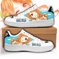 Baskets Anime Nami en Cuir Chaussures Basses Unisexes One Piece