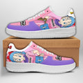 Baskets Anime Bulma en Cuir Chaussures Basses Unisexes Anime Manga