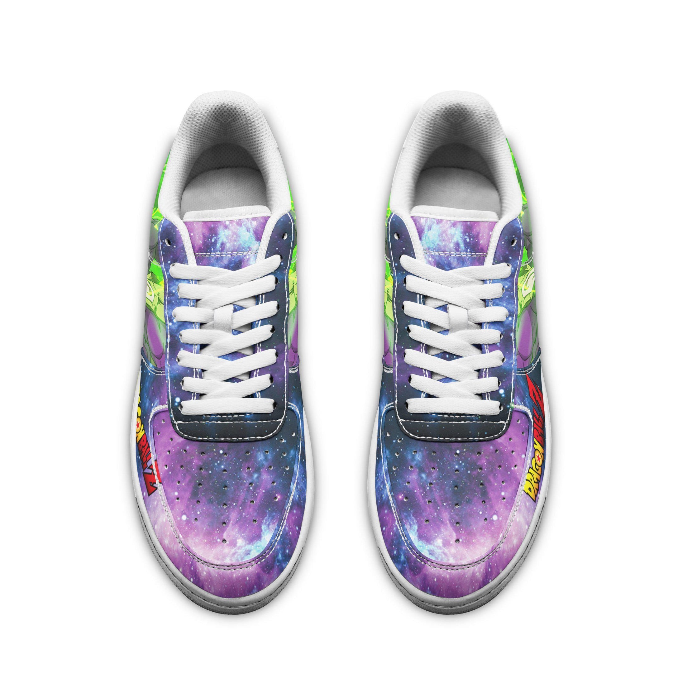 Baskets Anime Super Broly en Cuir Chaussures Basses Unisexes Anime Manga