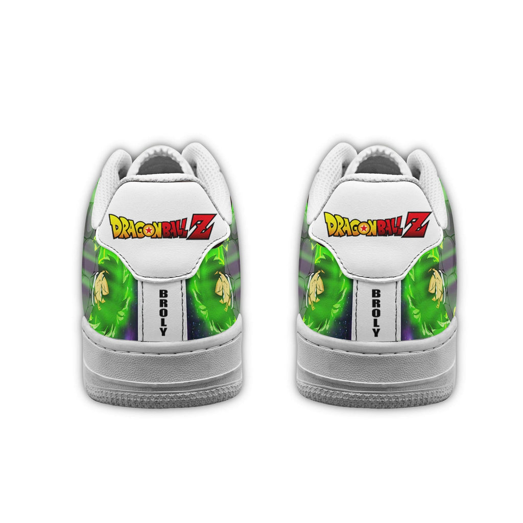 Baskets Anime Super Broly en Cuir Chaussures Basses Unisexes Anime Manga