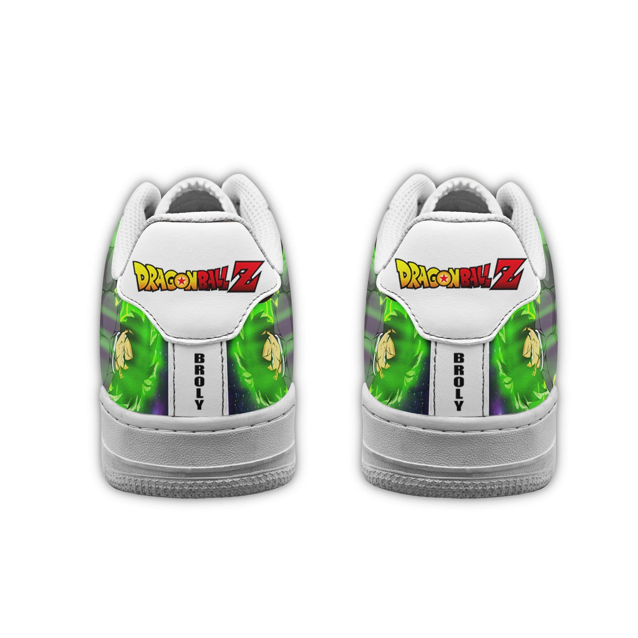 Baskets Anime Super Broly en Cuir Chaussures Basses Unisexes Anime Manga