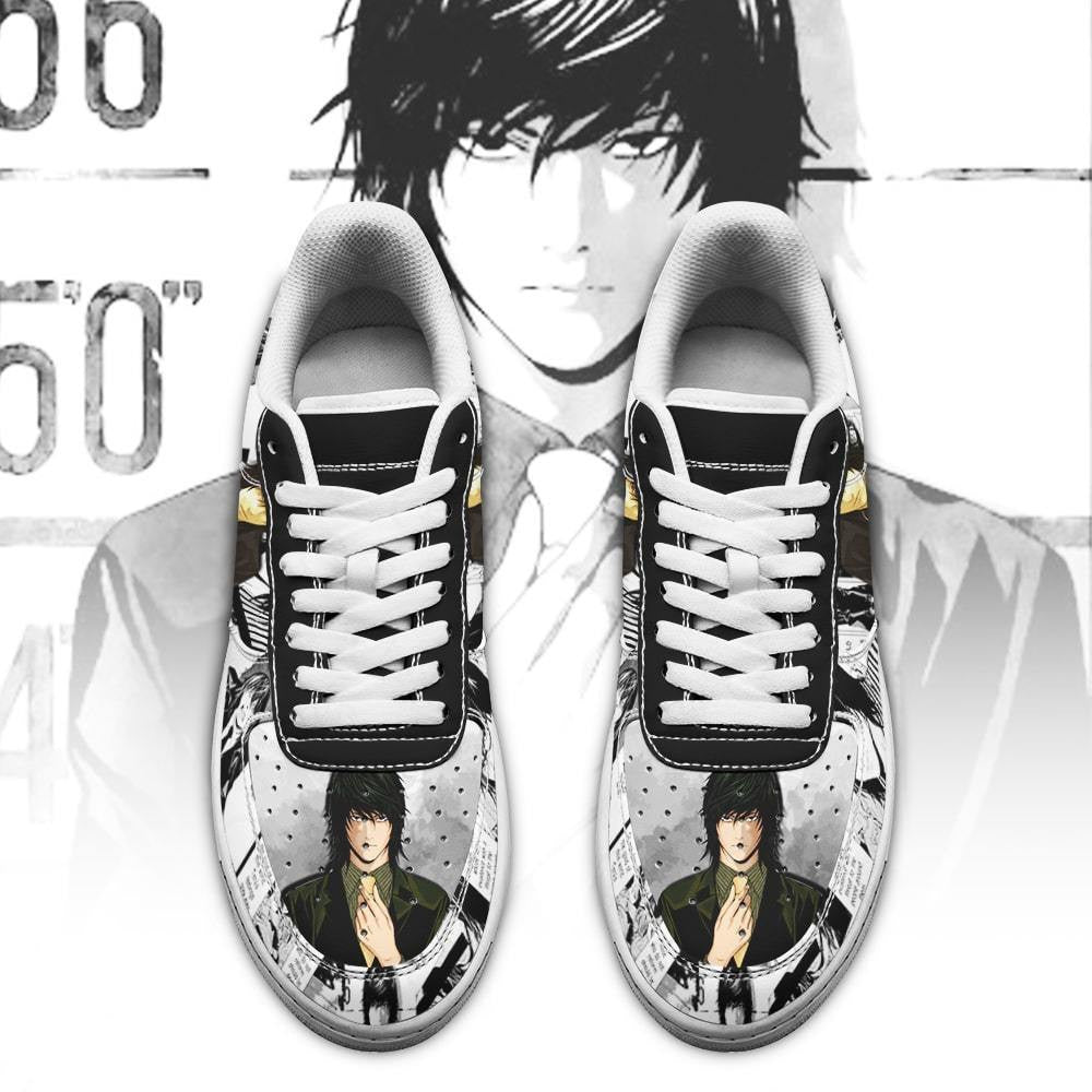 Baskets Anime Teru Mikami en Cuir Chaussures Basses Unisexes Anime Manga