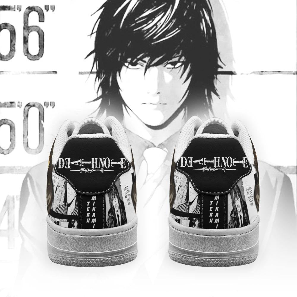 Baskets Anime Teru Mikami en Cuir Chaussures Basses Unisexes Anime Manga