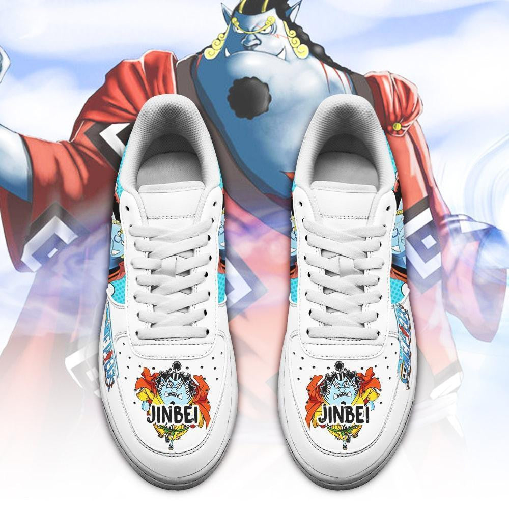 Baskets Anime Jinbei en Cuir Chaussures Basses Unisexes Anime Manga