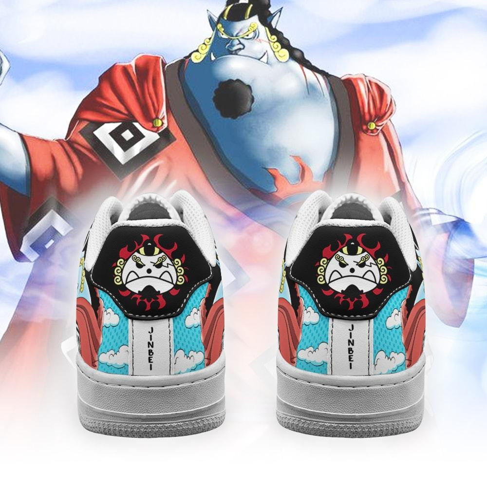 Baskets Anime Jinbei en Cuir Chaussures Basses Unisexes Anime Manga