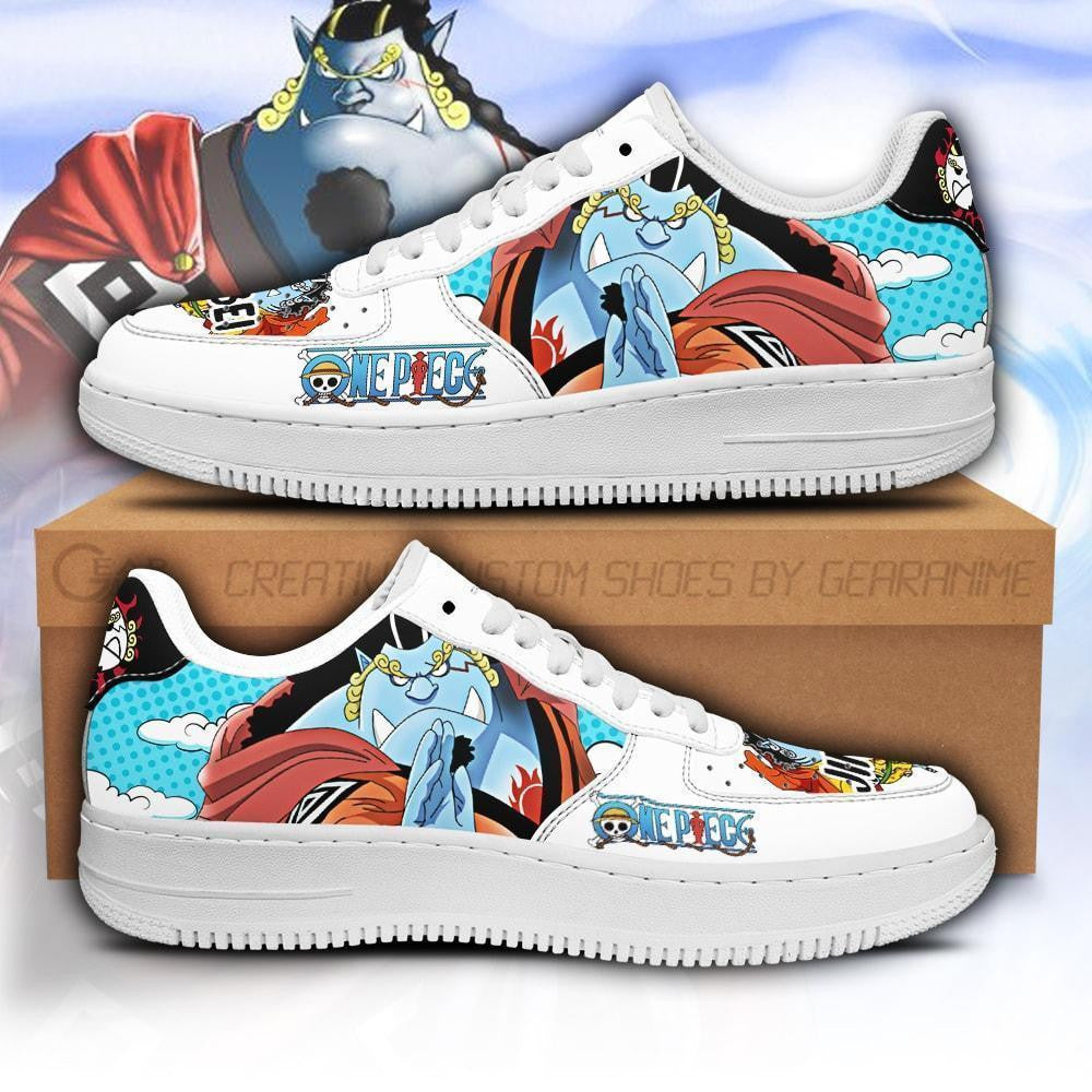 Baskets Anime Jinbei en Cuir Chaussures Basses Unisexes Anime Manga