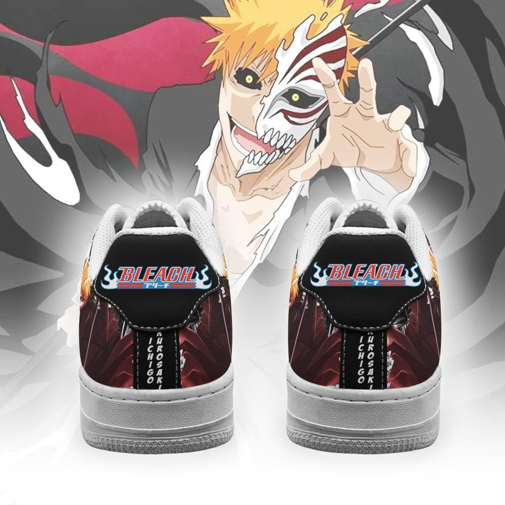 Baskets Anime Ichigo Hollow en Cuir Chaussures Basses Unisexes Anime Manga
