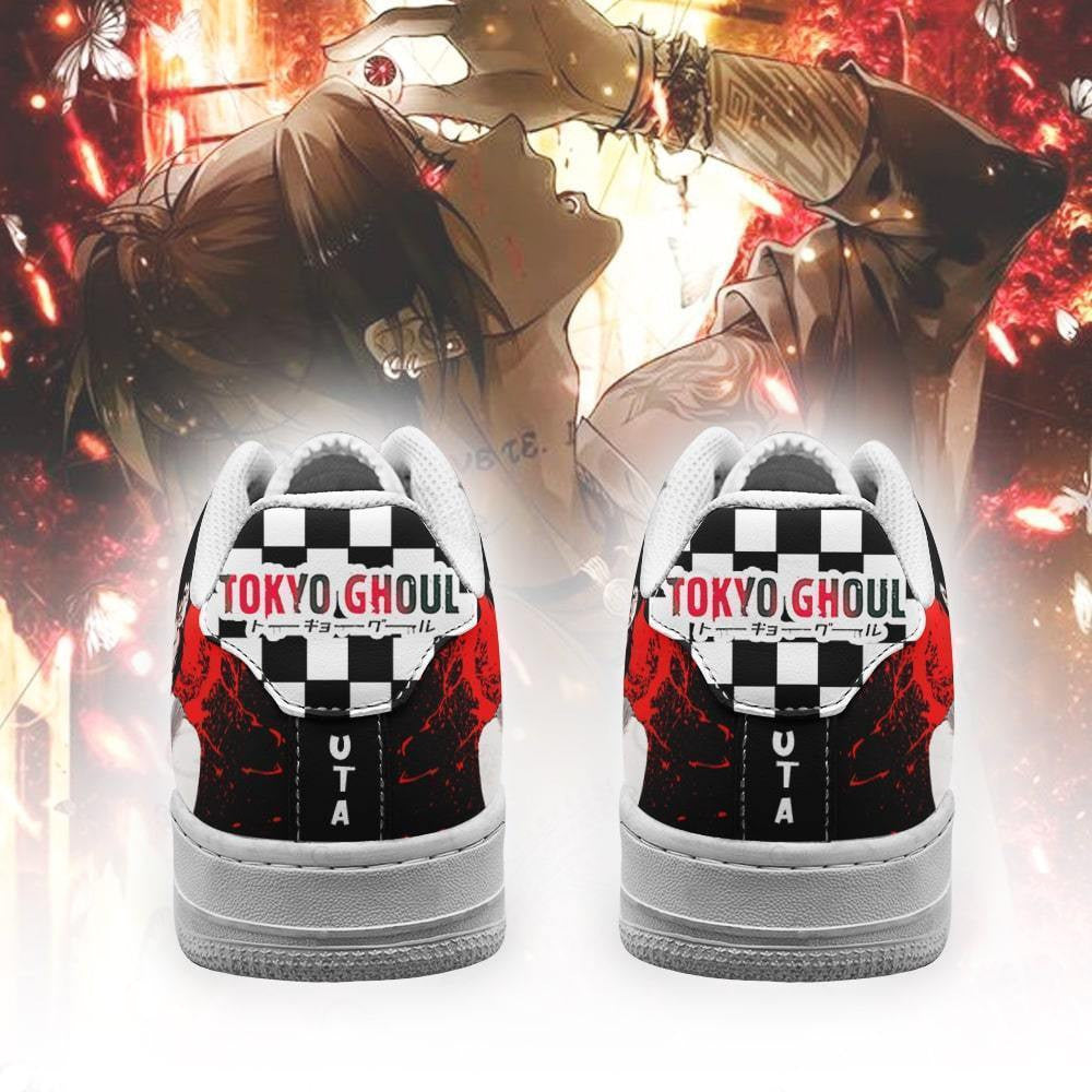 Baskets Anime Uta Ghoul en Cuir Chaussures Basses Unisexes Anime Manga