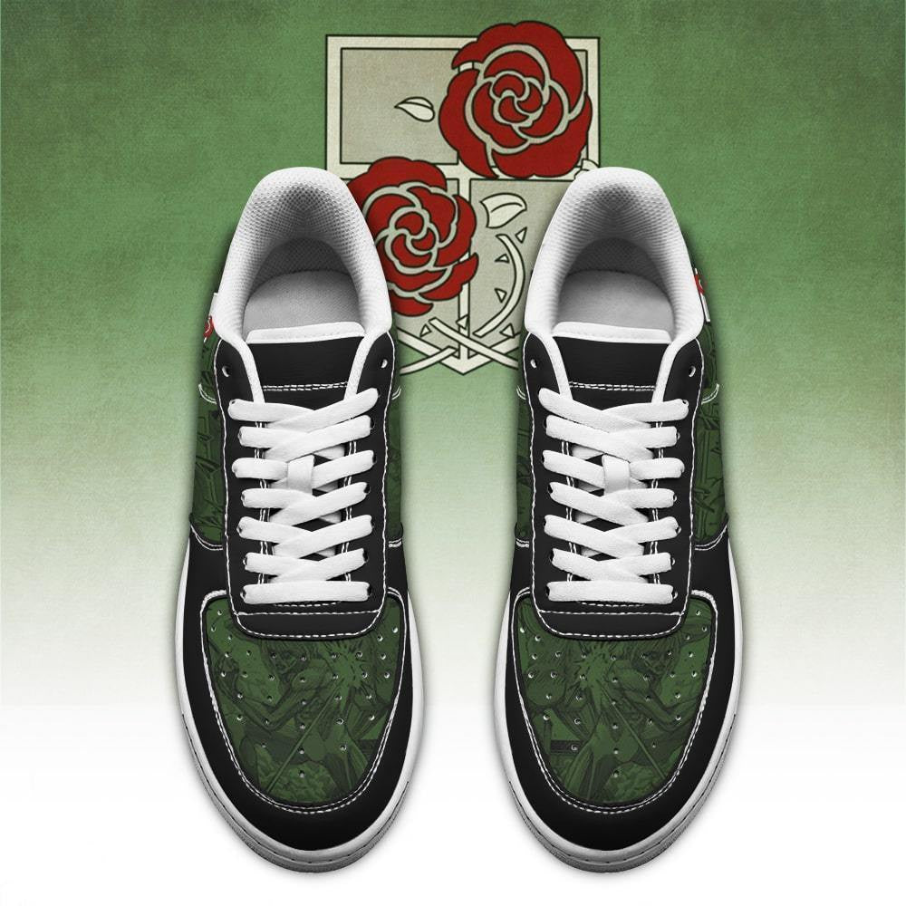 Baskets Anime Garrison Regiment en Cuir Chaussures Basses Unisexes Anime Manga