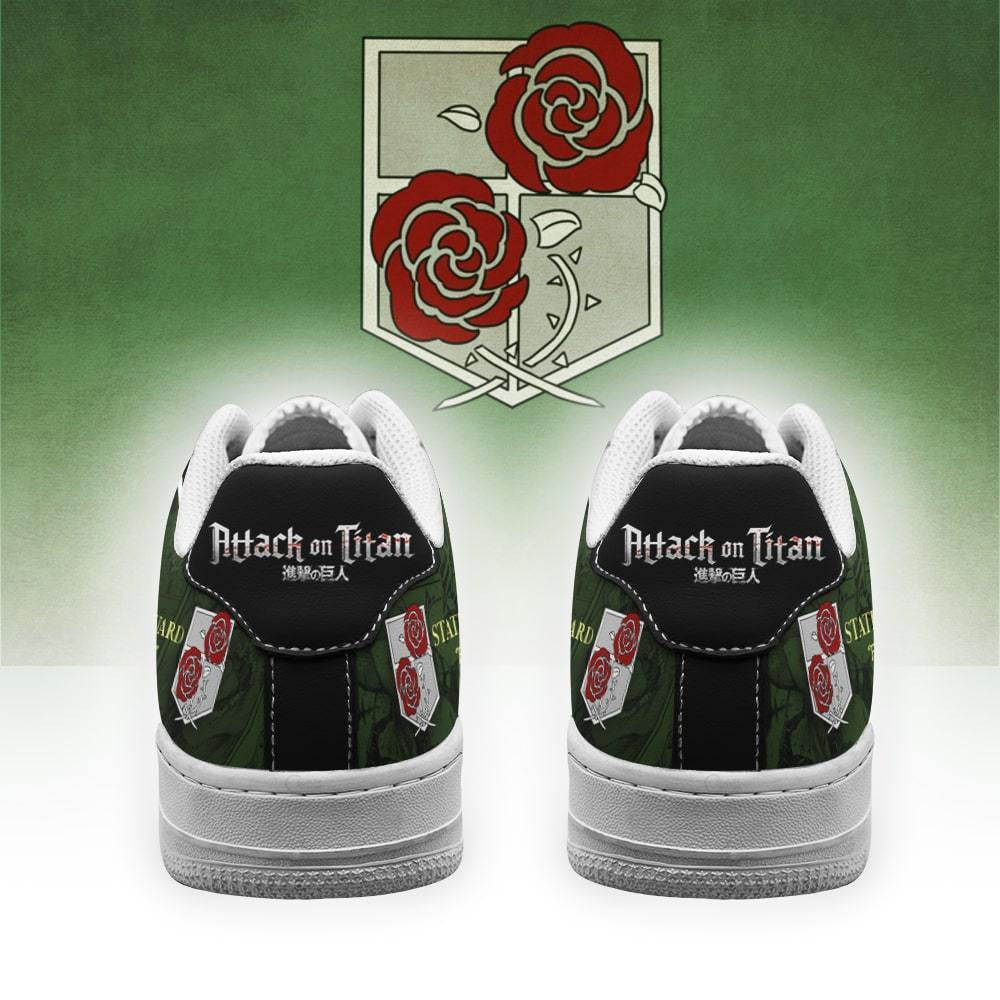 Baskets Anime Garrison Regiment en Cuir Chaussures Basses Unisexes Anime Manga