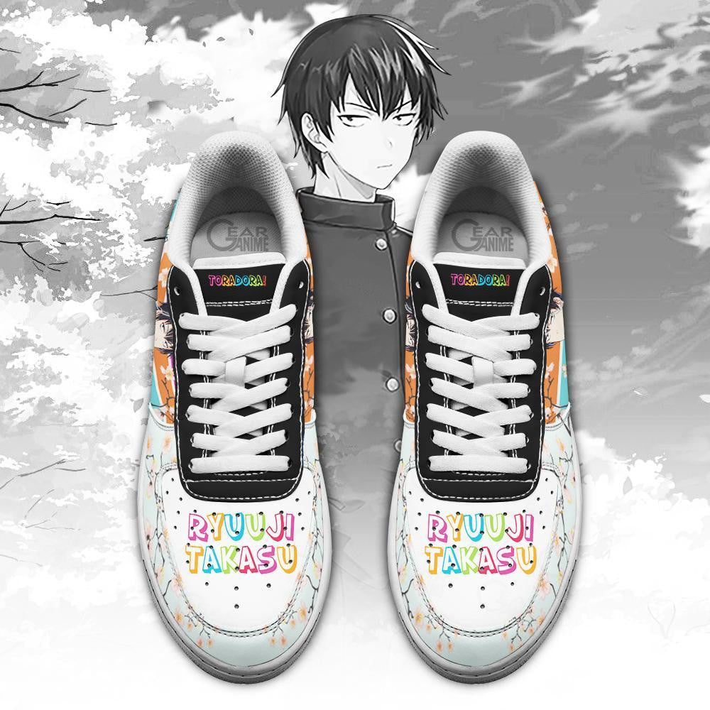 Baskets Anime Ryuuji Takasu en Cuir Chaussures Basses Unisexes Anime Manga