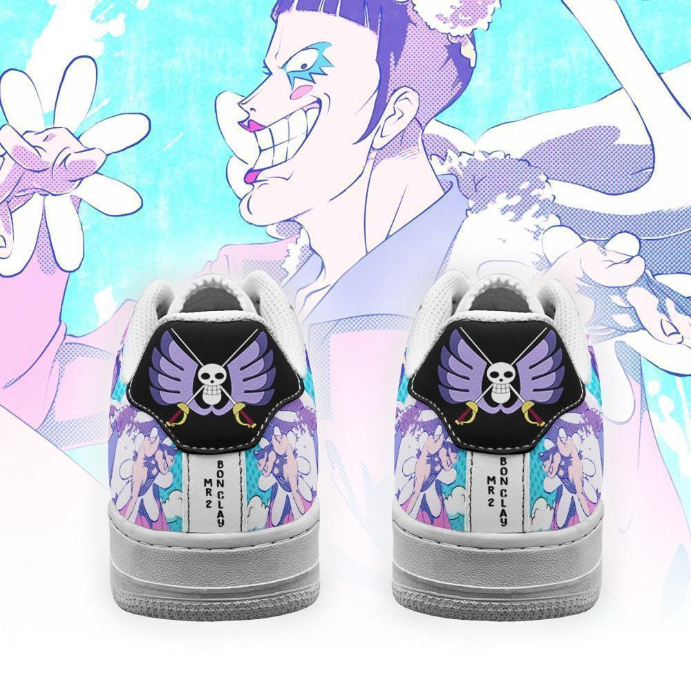 Baskets Anime Mr 2 Bon Clay en Cuir Chaussures Basses Unisexes Anime Manga