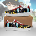 Baskets Anime Takehisa Hinawa en Cuir Chaussures Basses Unisexes Anime Manga