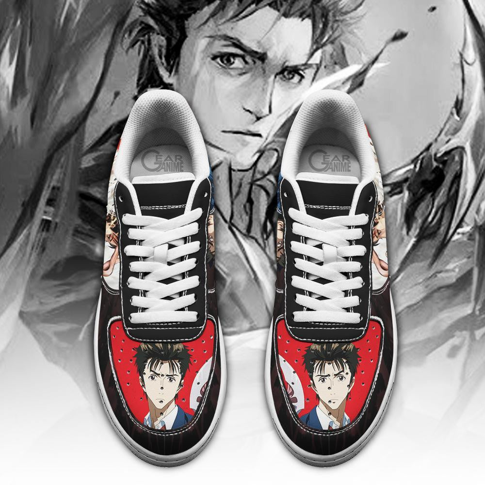 Baskets Anime Shinichi Izumi Parasyte en Cuir Chaussures Basses Unisexes Anime Manga