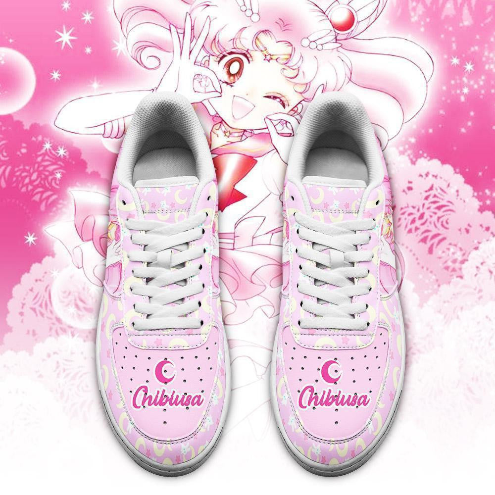 Baskets Anime Chibiusa en Cuir Chaussures Basses Unisexes Anime Manga