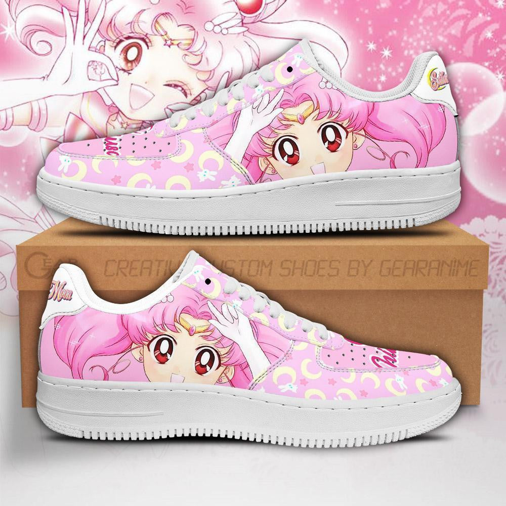 Baskets Anime Chibiusa en Cuir Chaussures Basses Unisexes Anime Manga