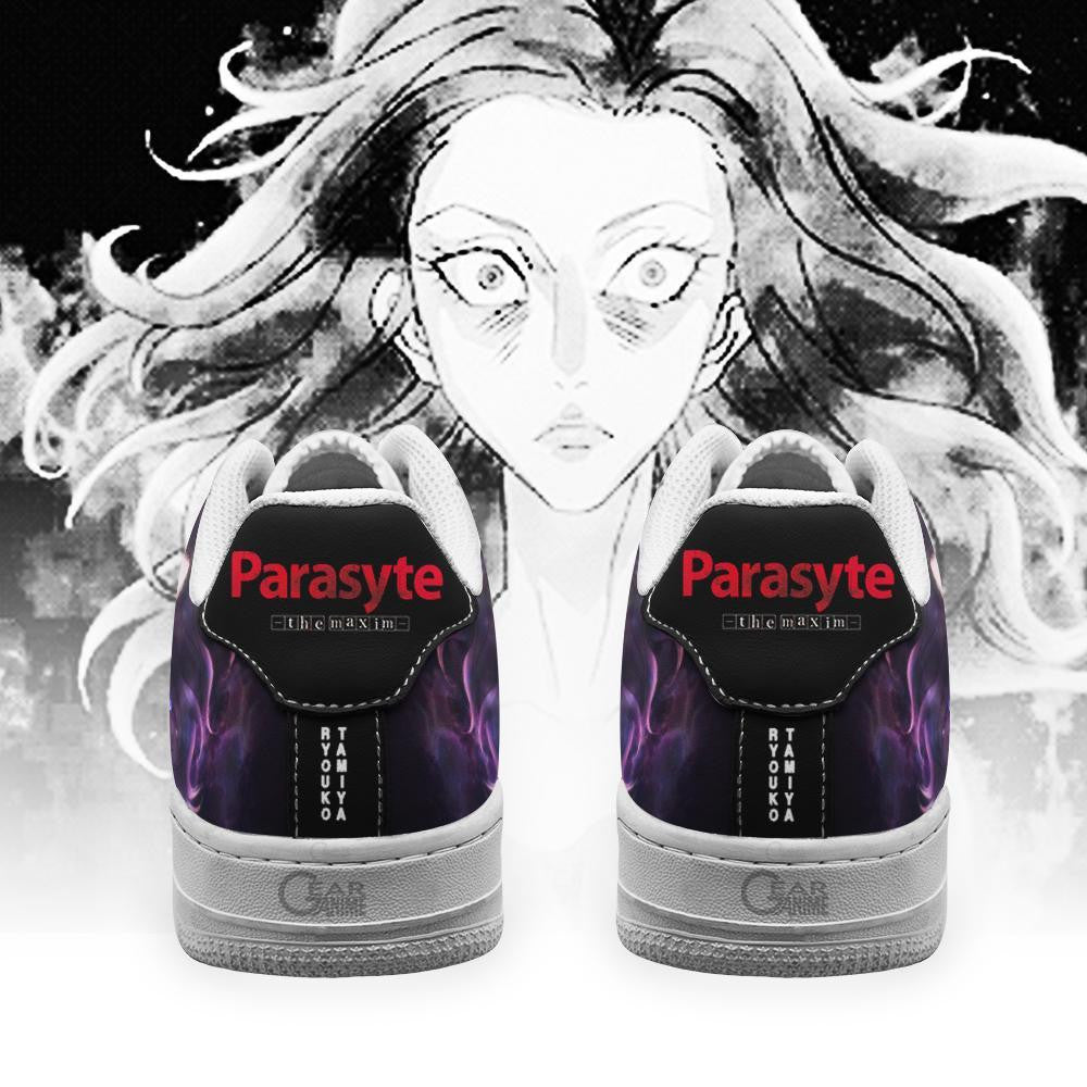 Baskets Anime Ryouko Tamiya Parasyte en Cuir Chaussures Basses Unisexes Anime Manga
