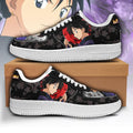Baskets Anime Miroku en Cuir Chaussures Basses Unisexes Anime Manga
