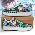 Baskets Anime Tanjiro en Cuir Chaussures Basses Unisexes Demon Slayer