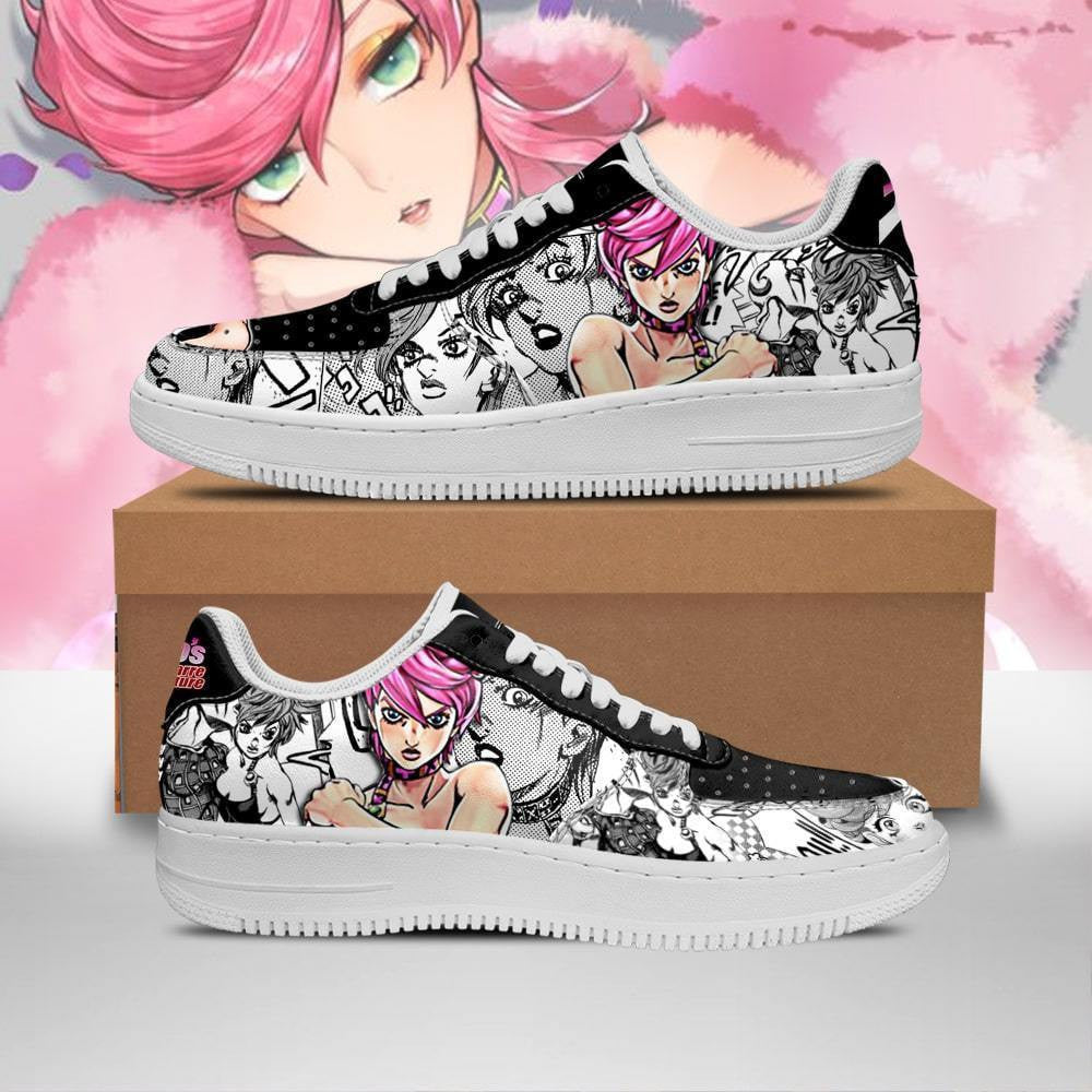 Baskets Anime Trish Una en Cuir Chaussures Basses Unisexes Anime Manga