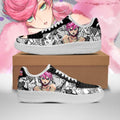Baskets Anime Trish Una en Cuir Chaussures Basses Unisexes Anime Manga